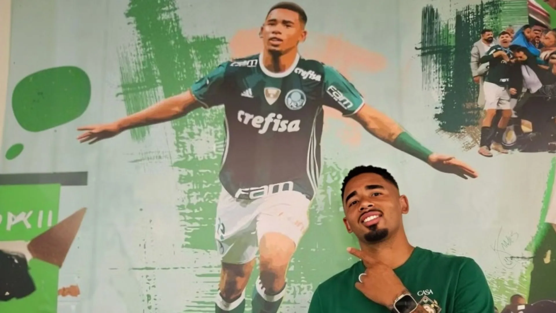 Gabriel Jesus abre o jogo e deixa pista forte sobre retorno ao Palmeiras