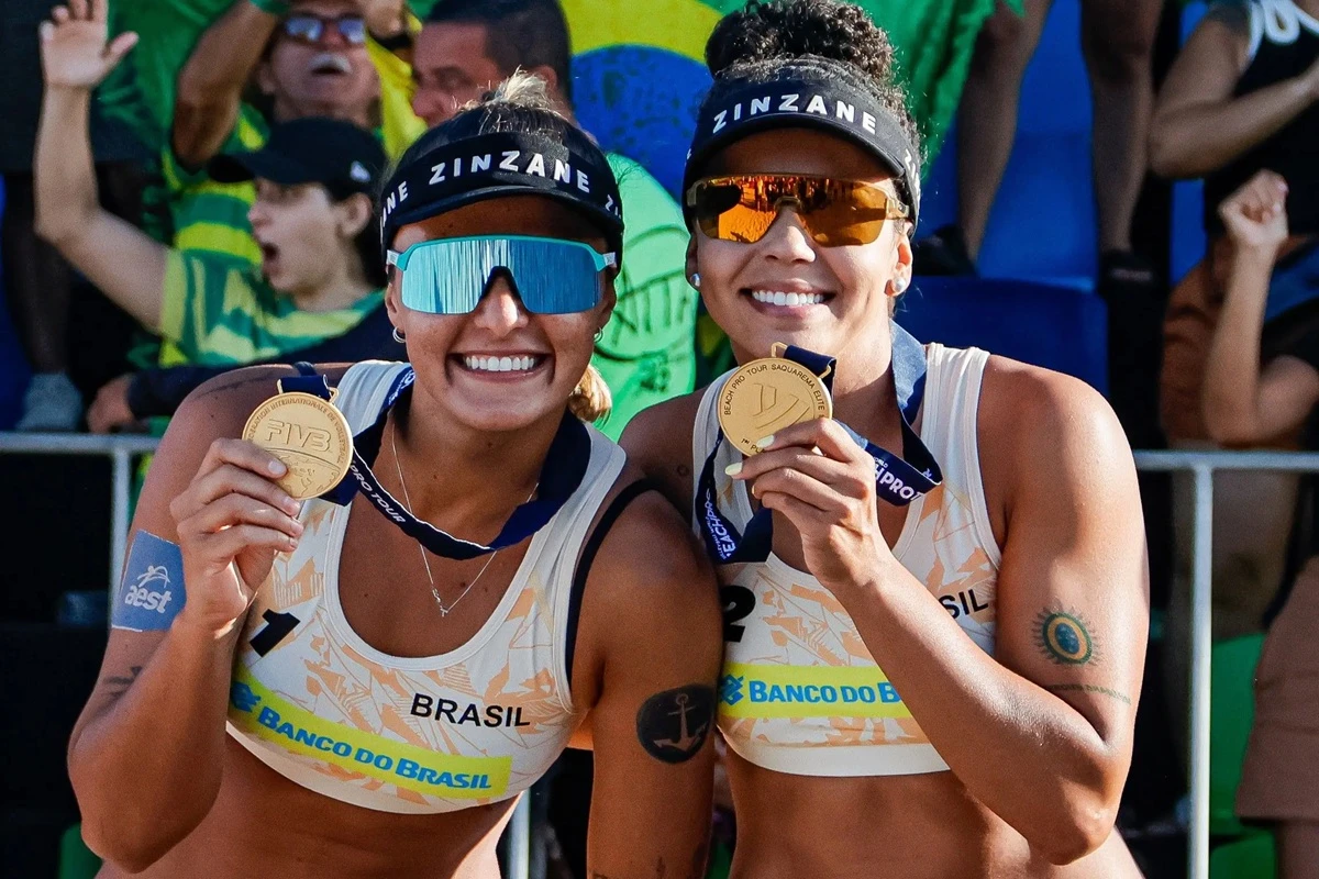 Saquarema recebe elite do vôlei de praia e Thâmela/Vic miram novo pódio