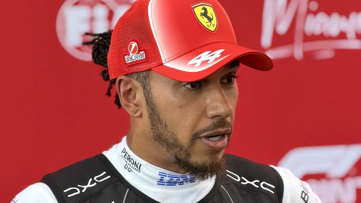 Hamilton vê Ferrari atrás de rivais e mira ponto-chave do carro
