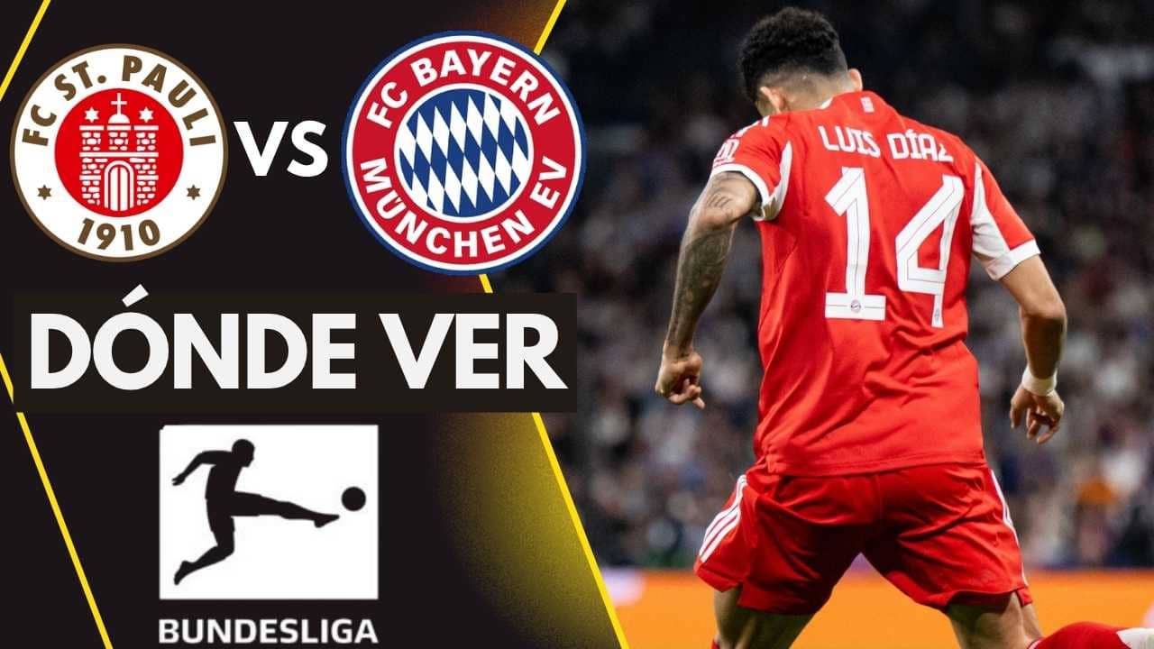 Luis Díaz em St. Pauli x Bayern: o detalhe da transmissão que mais importa