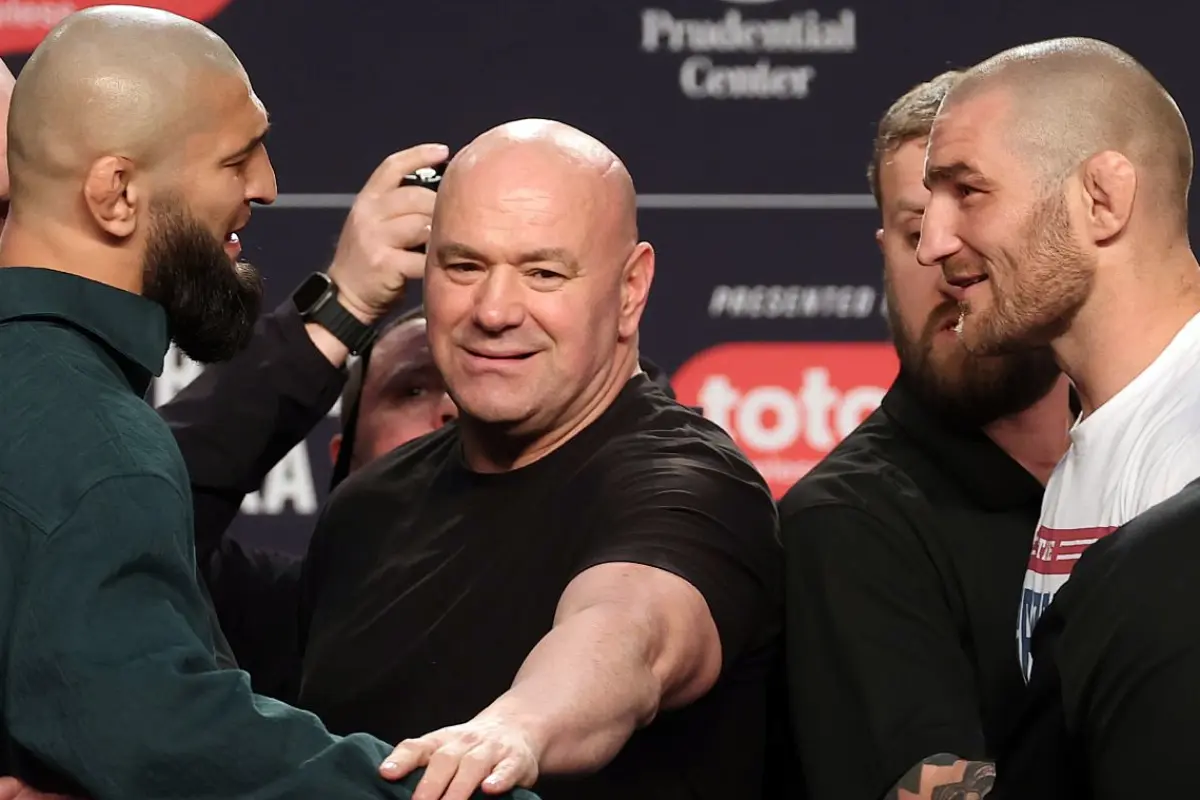 Dana White sobe Chimaev x Strickland e derruba Jones x Cormier na hierarquia do UFC