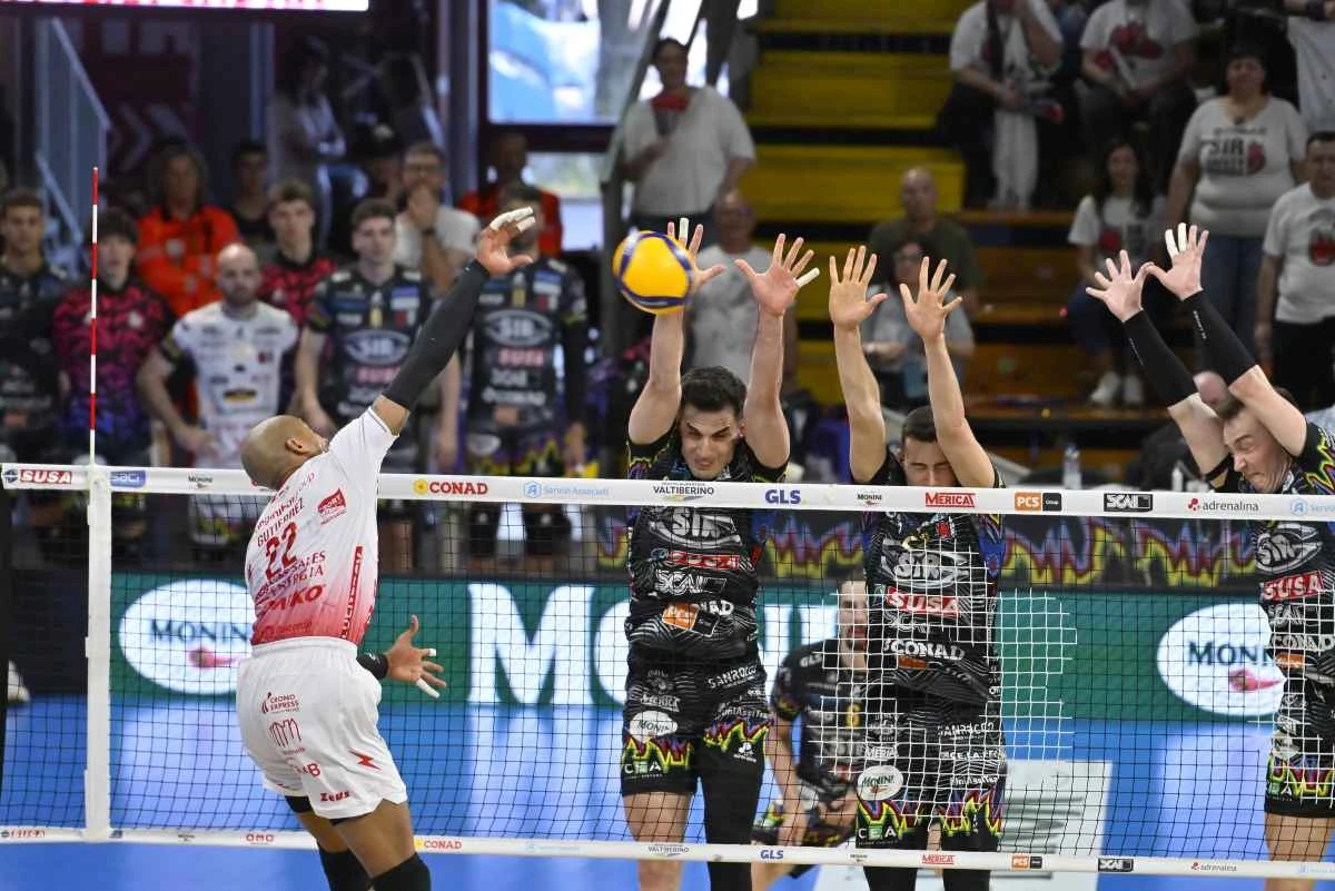 Perugia vence o Piacenza e abre 1 a 0 na semifinal do Italiano