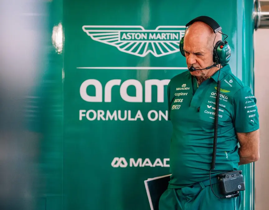 Newey sumiu do GP de Miami por um motivo que travou a Aston Martin