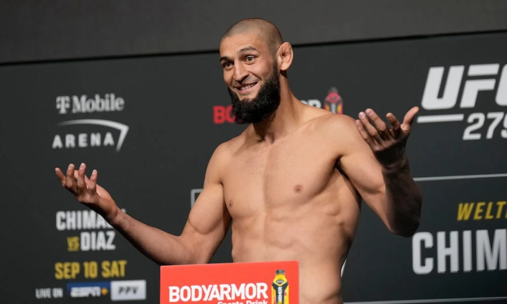Chimaev reage à ameaça de Strickland e expõe o clima no UFC 328