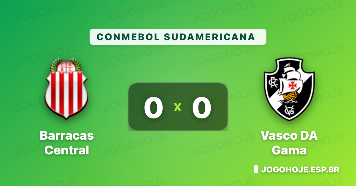 Vasco empata sem gols com Barracas e esbarra na falta de gols