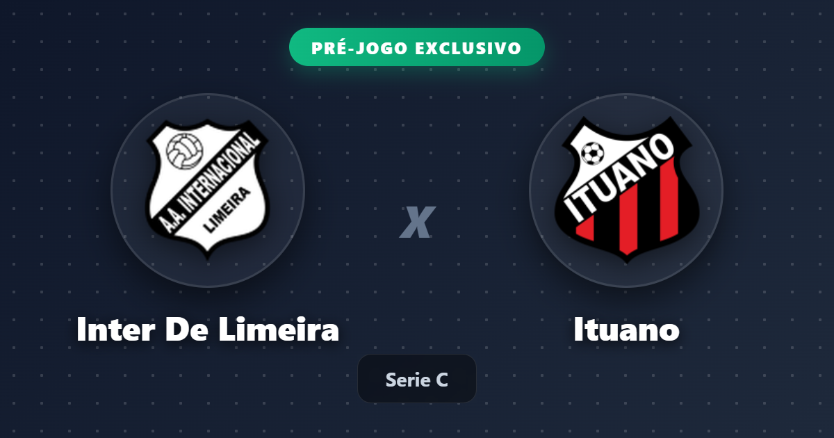 Jogo Inter De Limeira x Ituano hoje: onde assistir ao vivo, horário e escalações