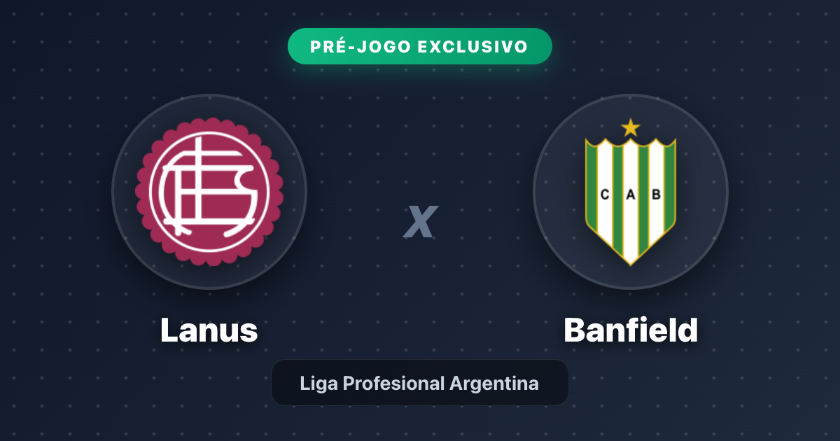 Jogo Lanus x Banfield hoje: onde assistir ao vivo, horário e escalações