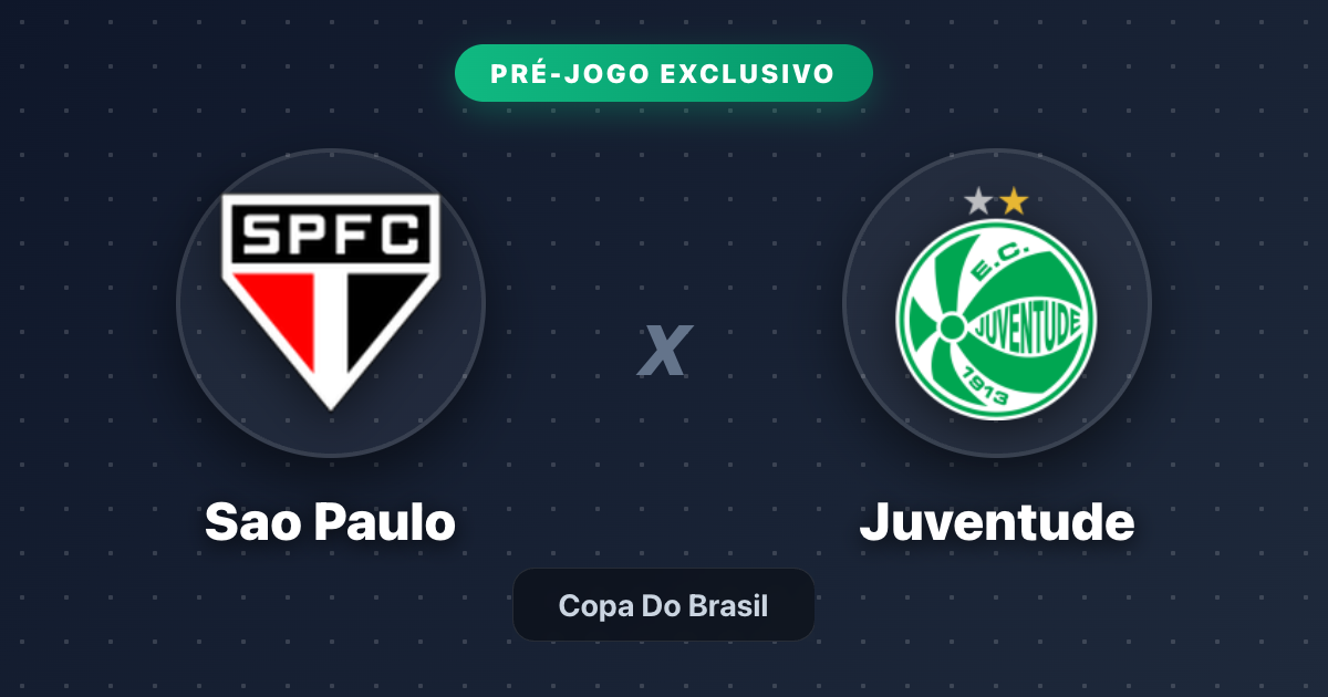 Jogo São Paulo x Juventude hoje: onde assistir ao vivo, horário e escalações